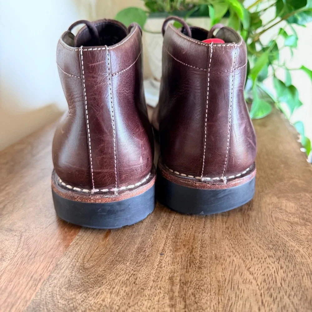 Cole Haan Tolan Nike Air Chukka Boot Men 11.5 Leather Lace Up Ankle Casual Dress